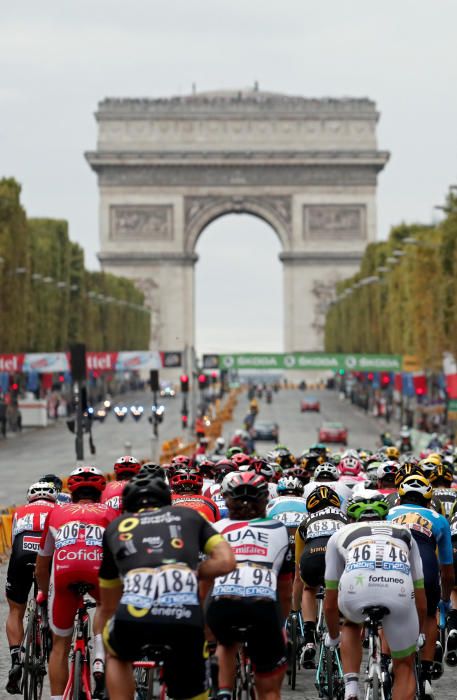 Tour de Francia: La vigésima etapa, en imágenes