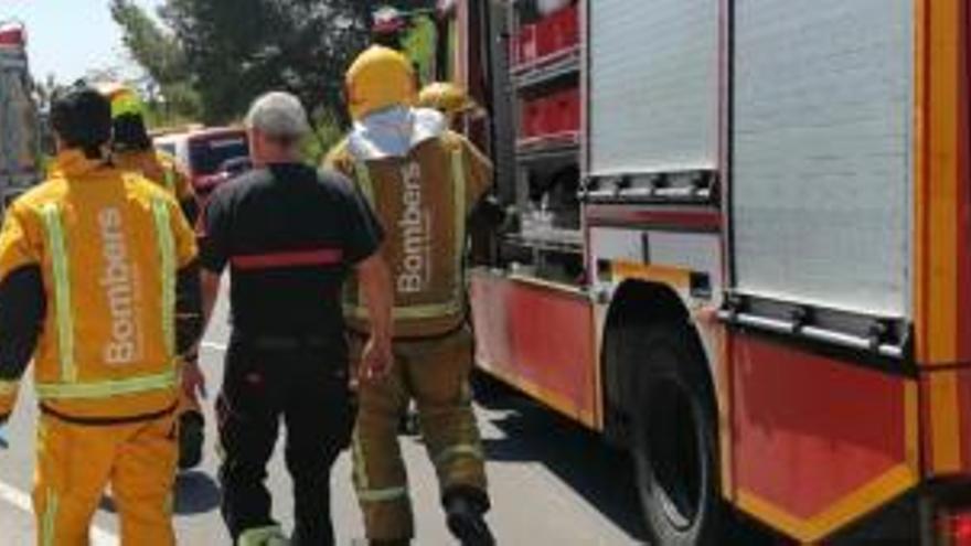 Reaniman a una conductora rescatada en parada cardiorrespiratoria tras un accidente