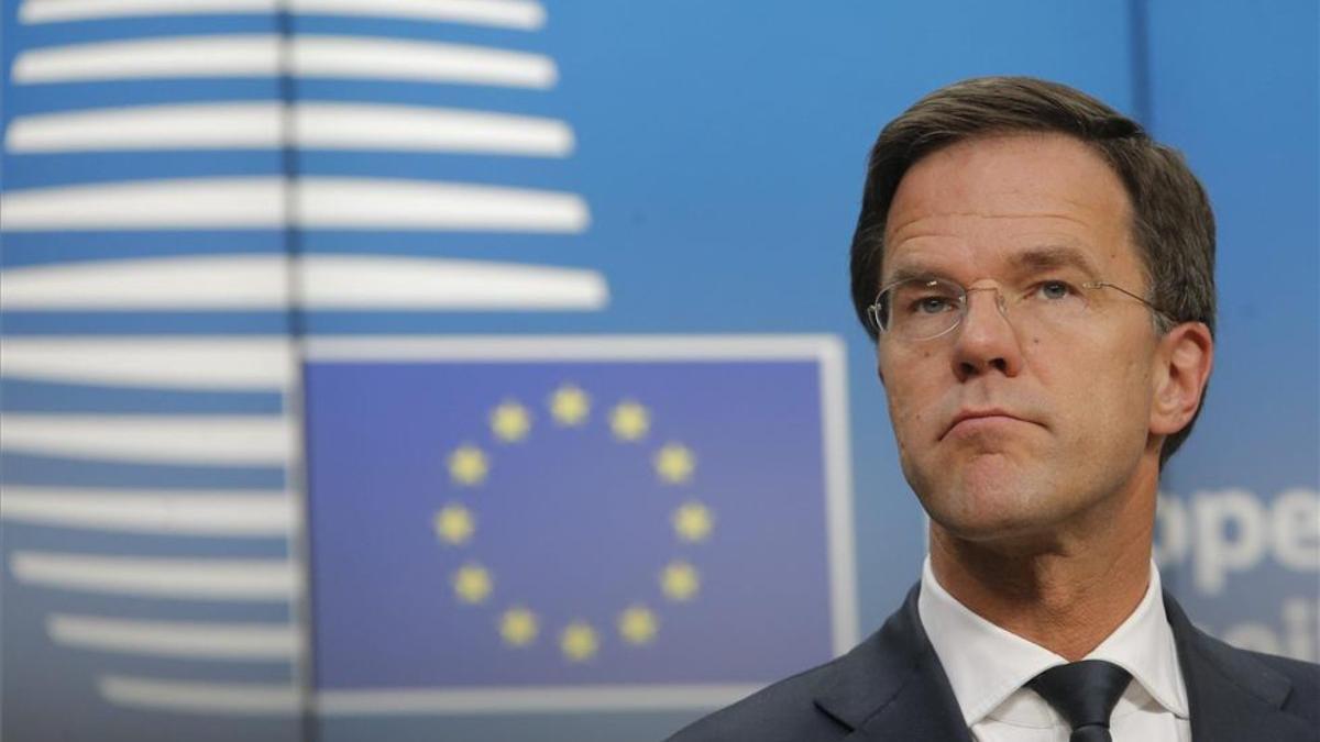 El primer ministro de Holanda, Mark Rutte.