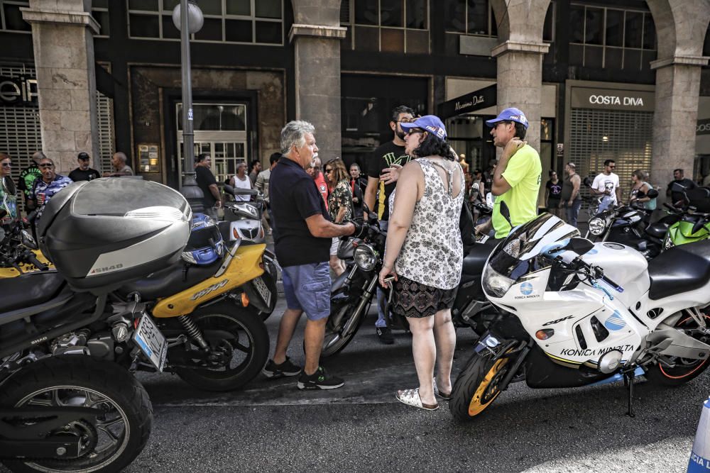 Más de 2.000 motoristas participan en ‘Moto Rock FM Mallorca’