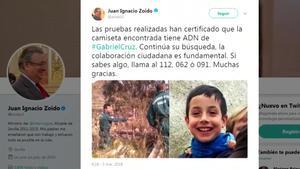 Així ho ha afirmat el ministre de l’Interior, Juan Ignacio Zoido, al seu compte de Twitter.