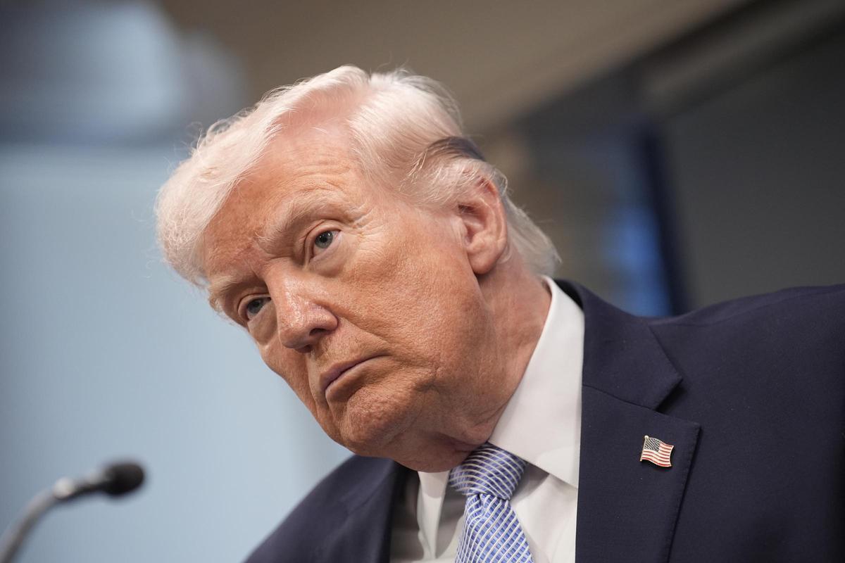 El presidente de EEUU, Donald Trump.