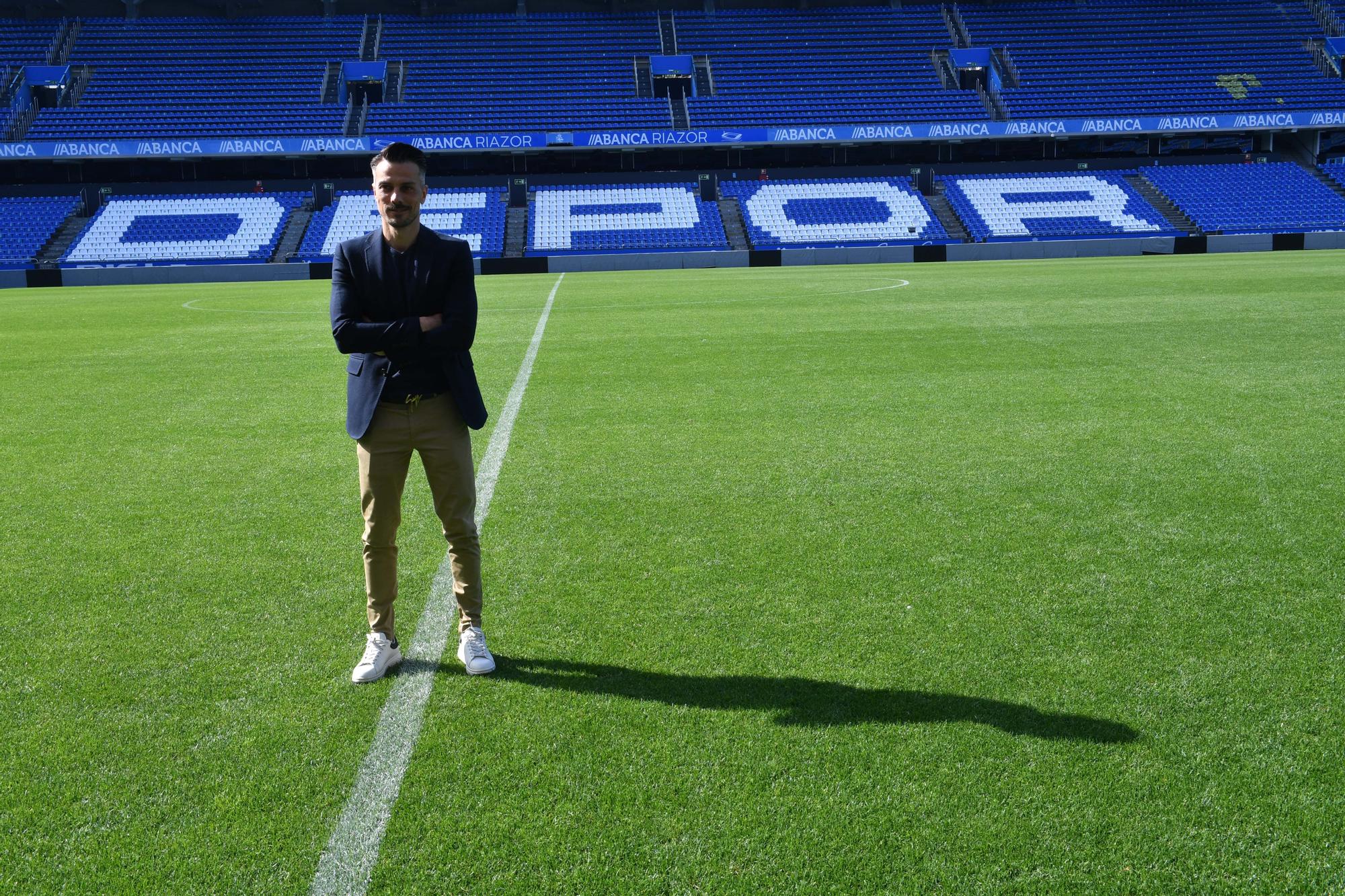 Presentación de Rubén de la Barrera en su vuelta a casa