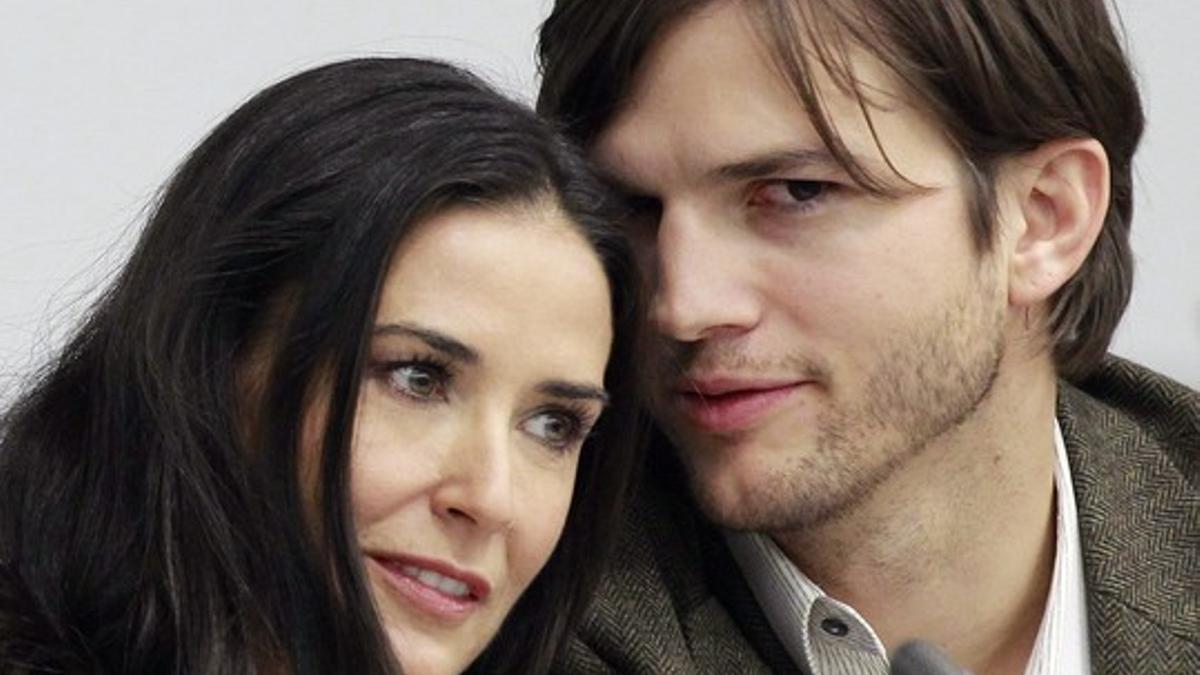 Demi Moore y Ashton Kutcher