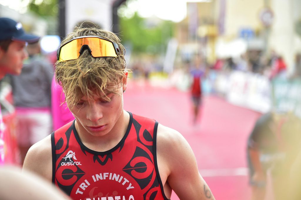 Llegada del triatlón de Fuente Álamo (I)