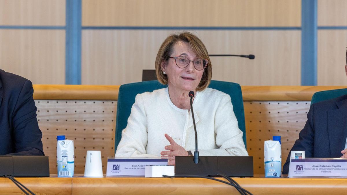 Eva Alcón ha presidido el claustro,