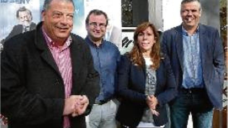 Sánchez-Camacho amb els líders populars de l&#039;Anoia, ahir