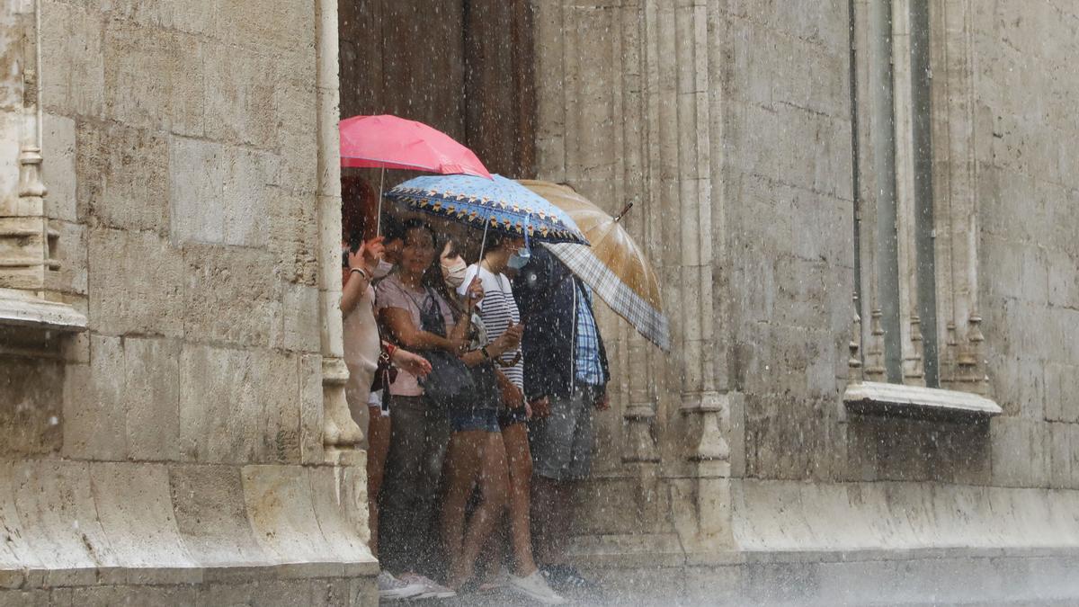 El tiempo en Valencia anuncia un brusco giro en las próximas horas.