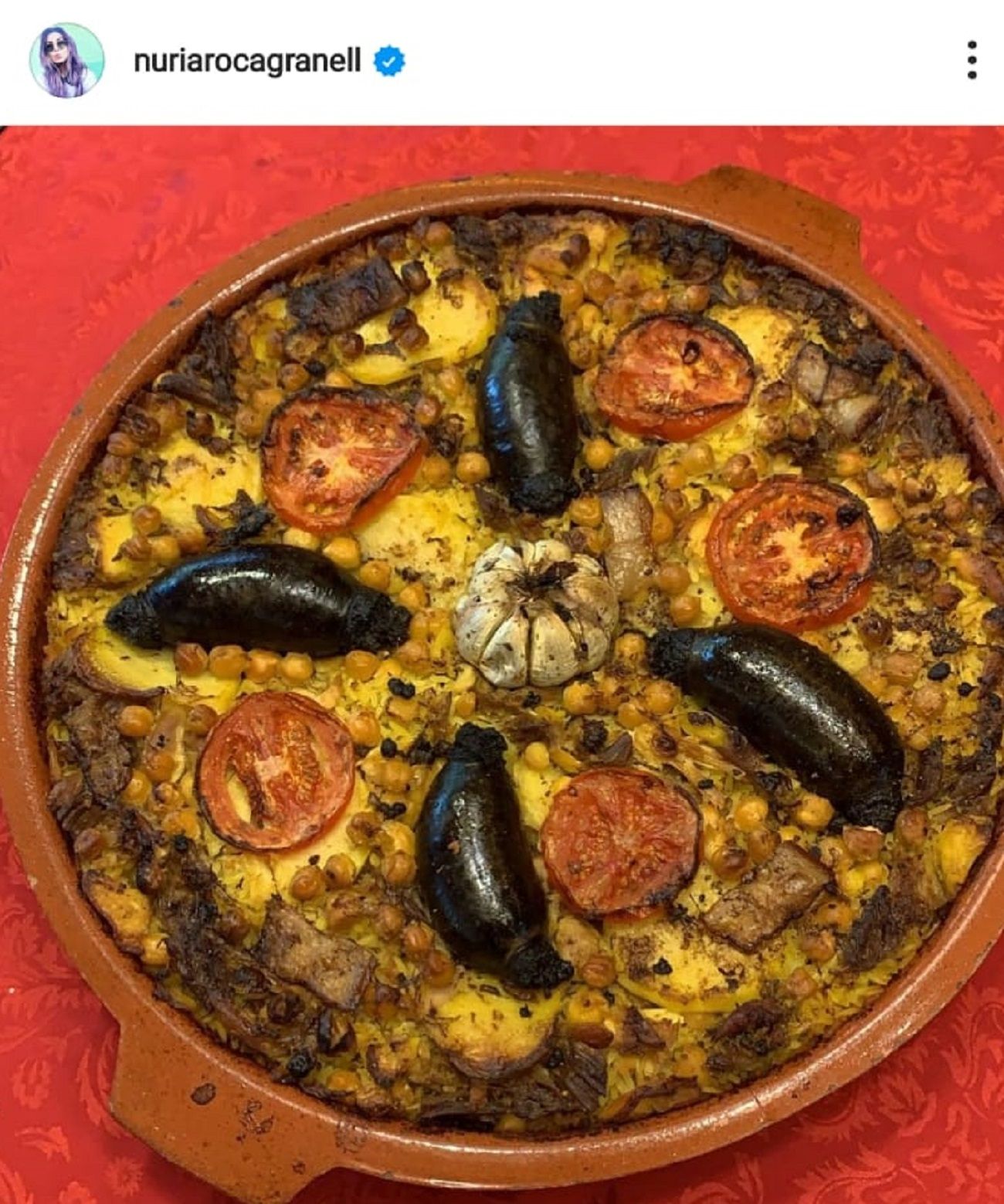 La receta del arroz al horno de Nuria Roca.