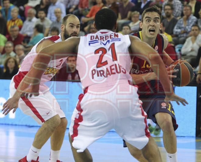 FC Barcelona, 63 - Olympiacos, 76