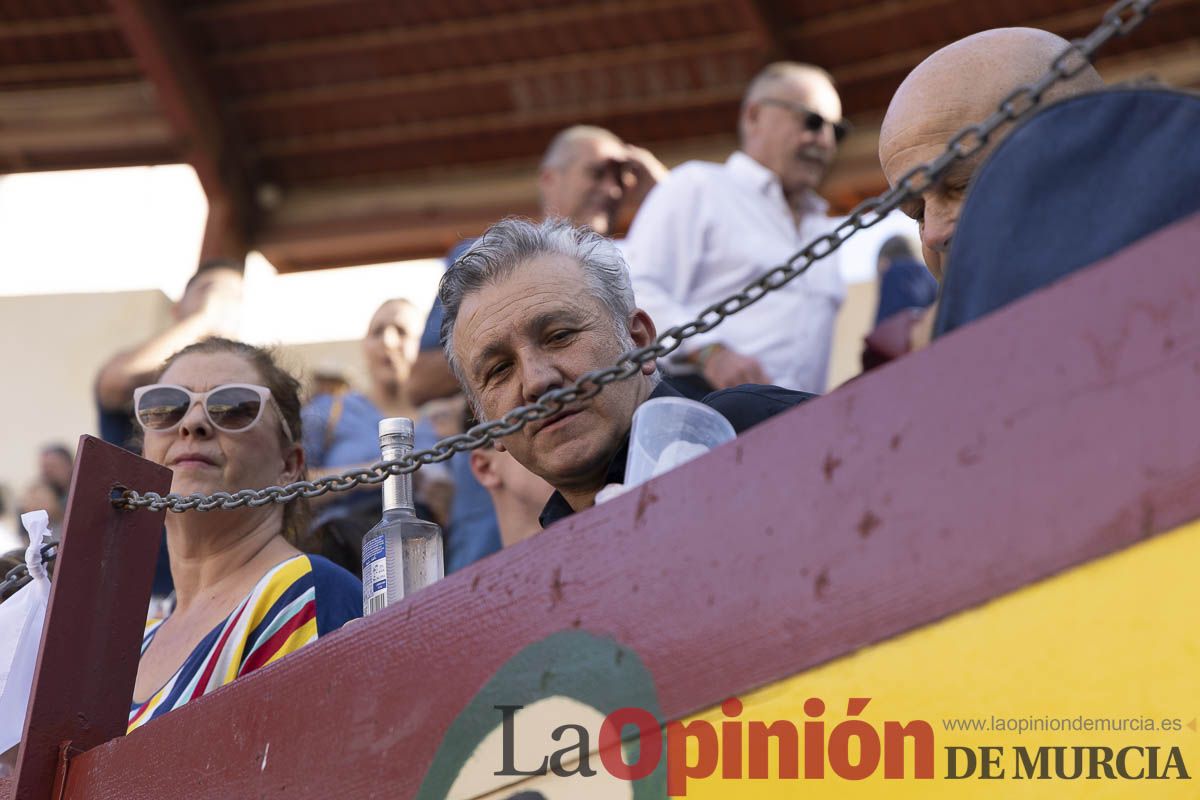 Tarde histórica en Abarán con la alternativa de José María Trigueros y el indulto de Tomás Rufo, junto a Castella salieron a hombros