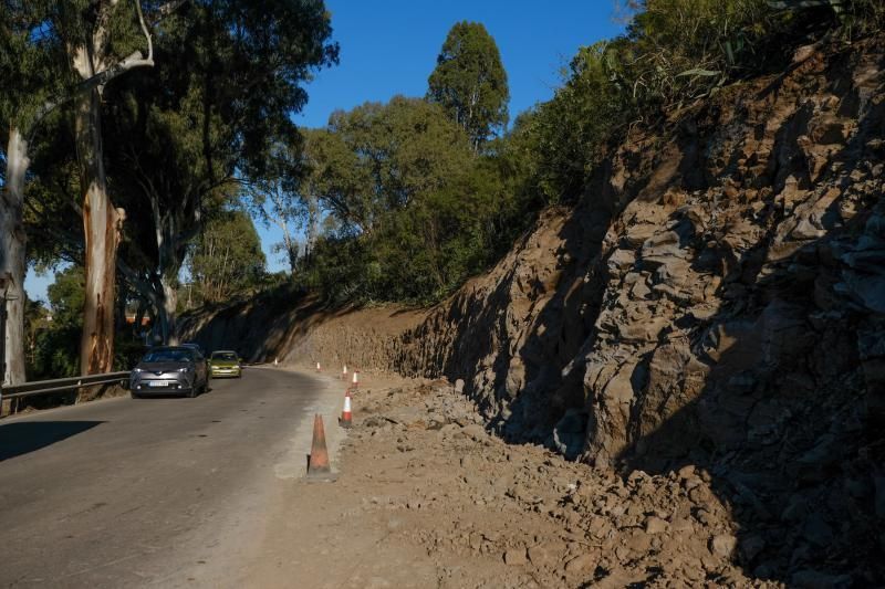 Las Palmas de Gran Canaria . Obras carretera de Teror  | 01/02/2020 | Fotógrafo: José Carlos Guerra