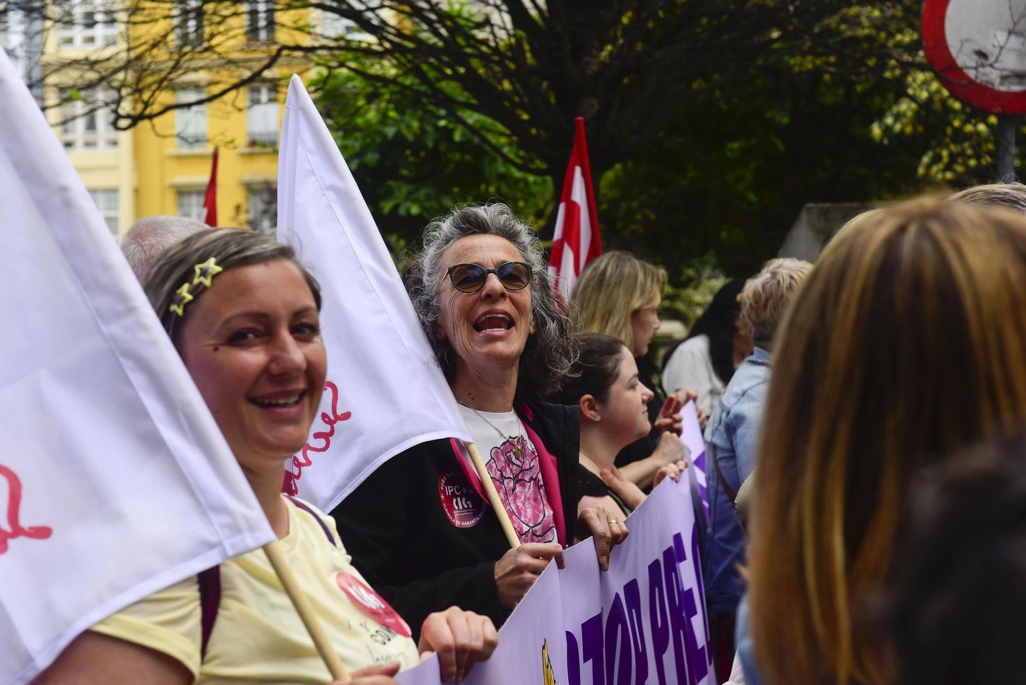 1 de mayo en A Coruña: manifestación de CIG