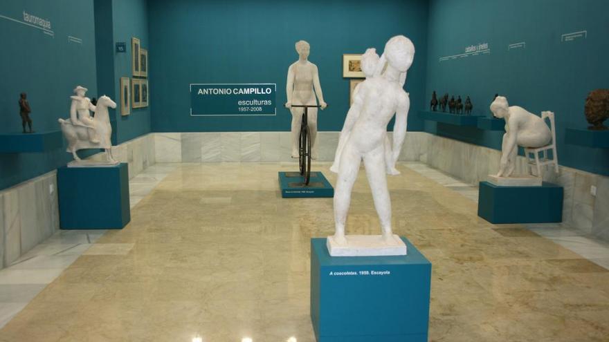 La sala dedica a Campillo en el Museo Ibáñez.