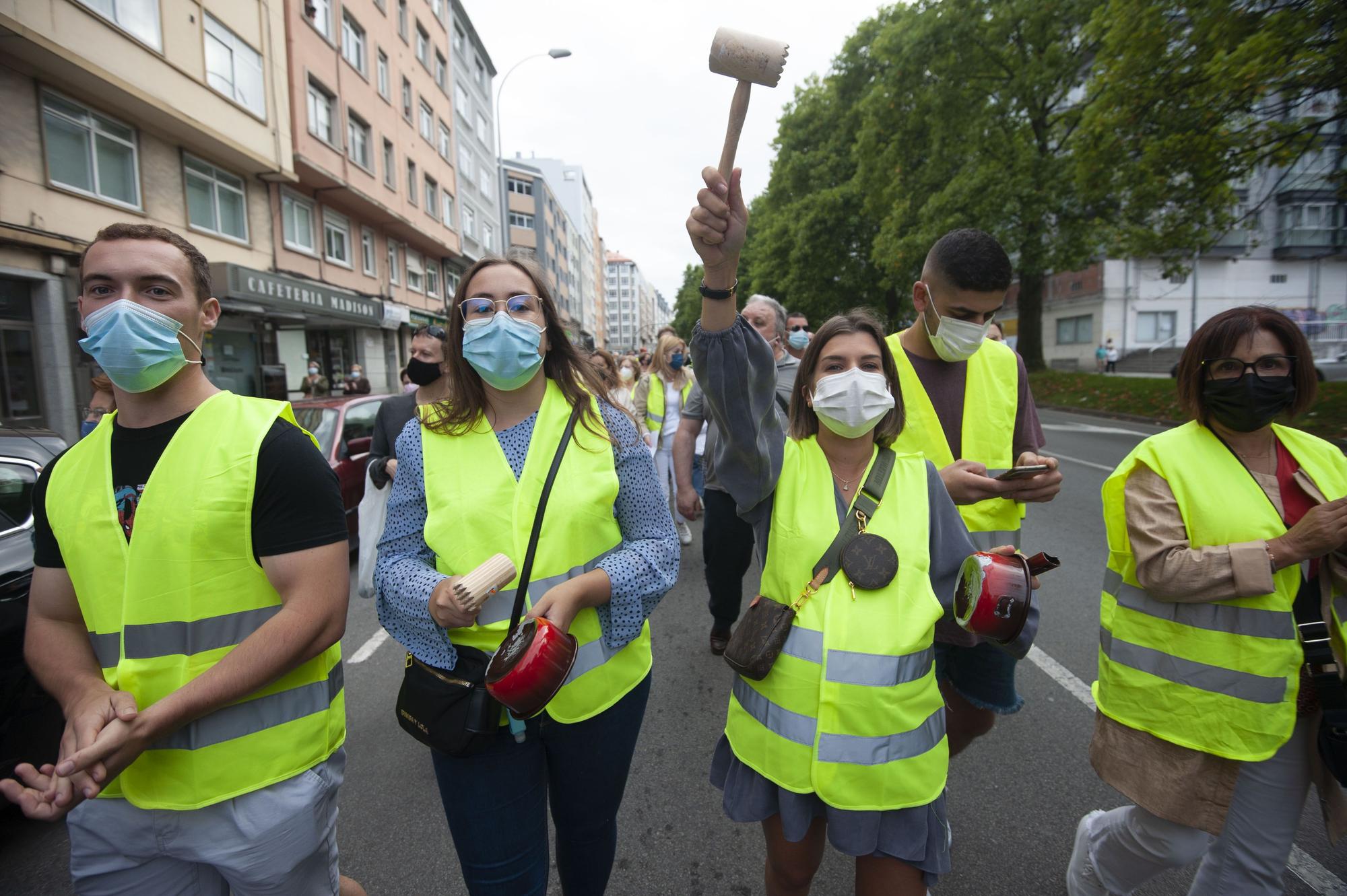 Os Mallos se lanza a la calle para denunciar “inseguridad”