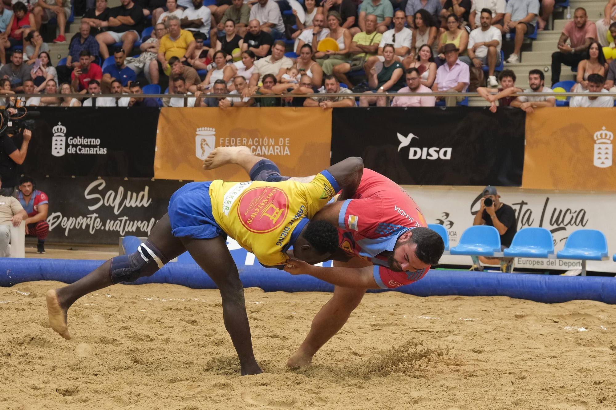 Final del torneo DISA Gobierno de Canarias de Lucha