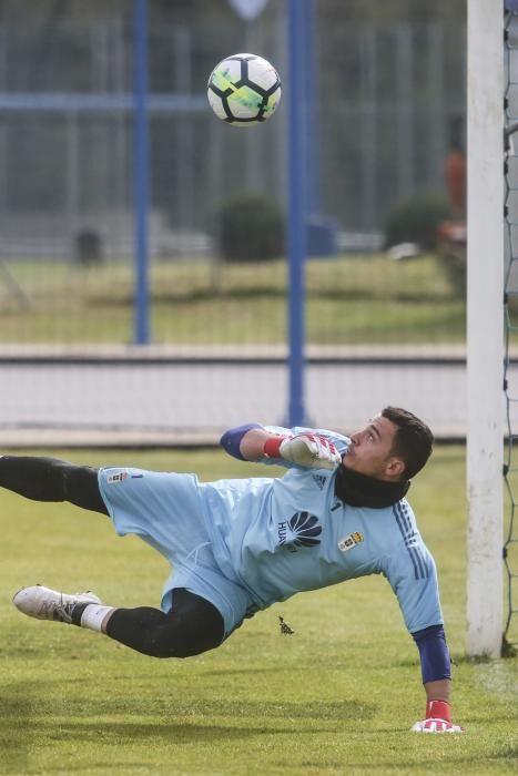 Entrenamiento del Real Oviedo