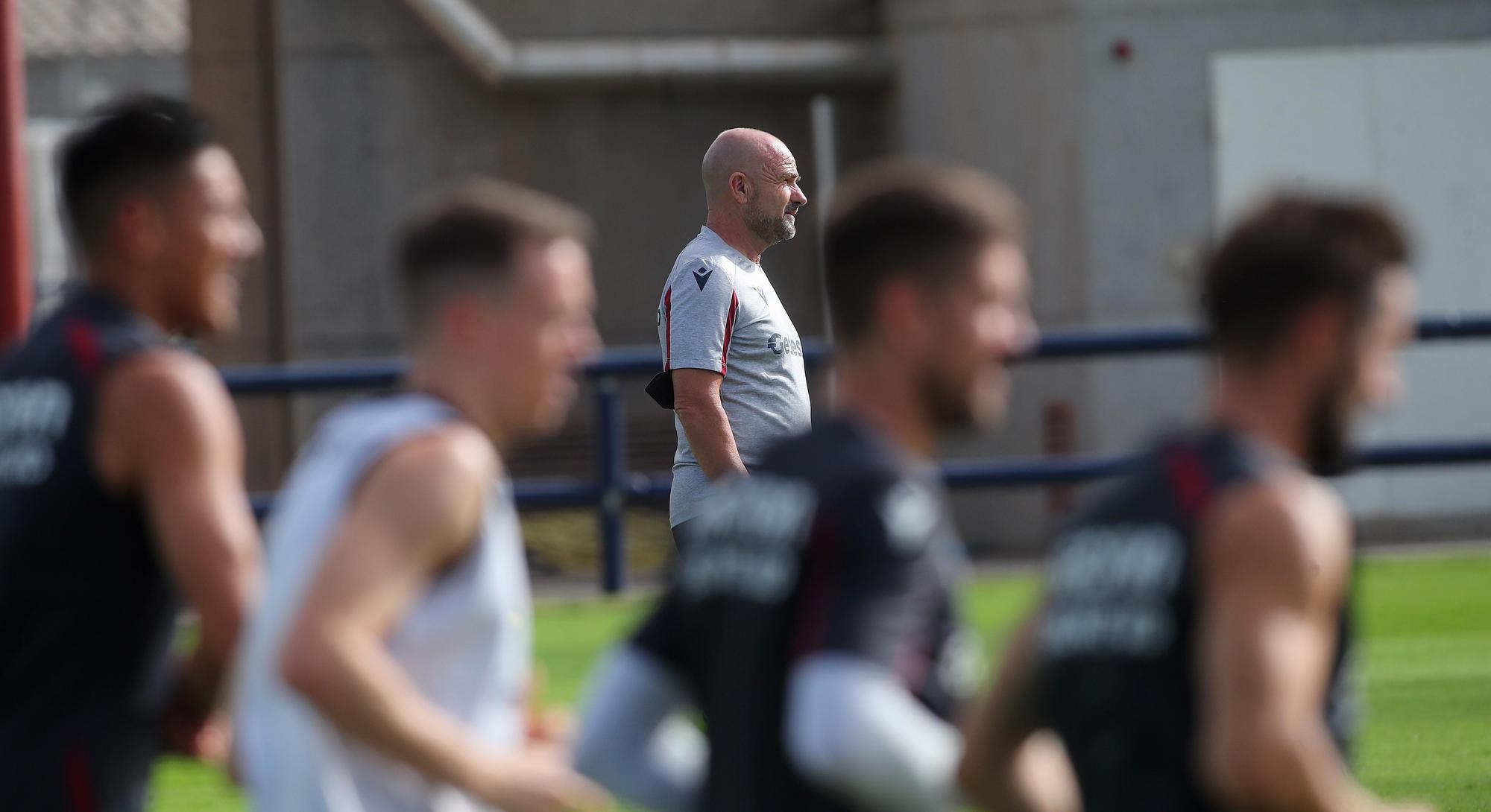 Entrenamiento del Levante UD de hoy