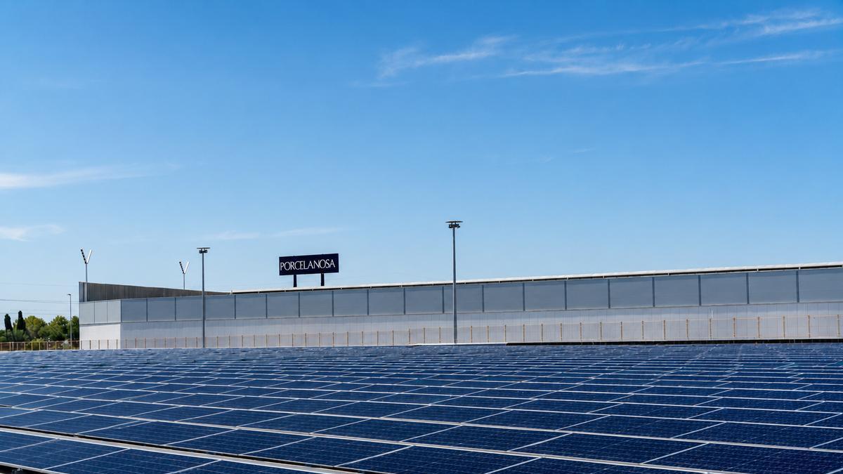 Planta fotovoltaica de Porcelanosa