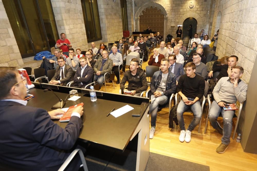 Presentació d'un nou llibre del Girona FC