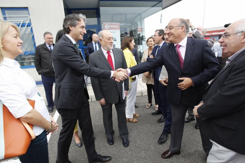 El Ministro de Fomento en Gijón