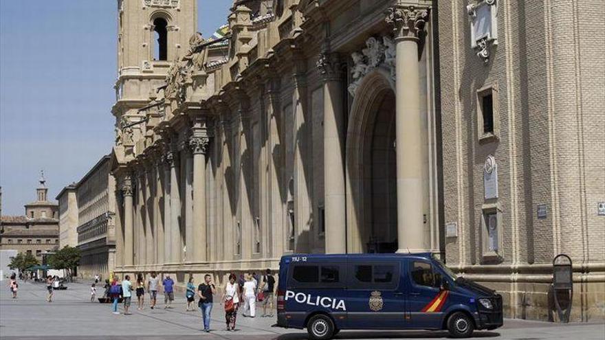 El Cabildo aumenta la seguridad de la basílica del Pilar durante las fiestas