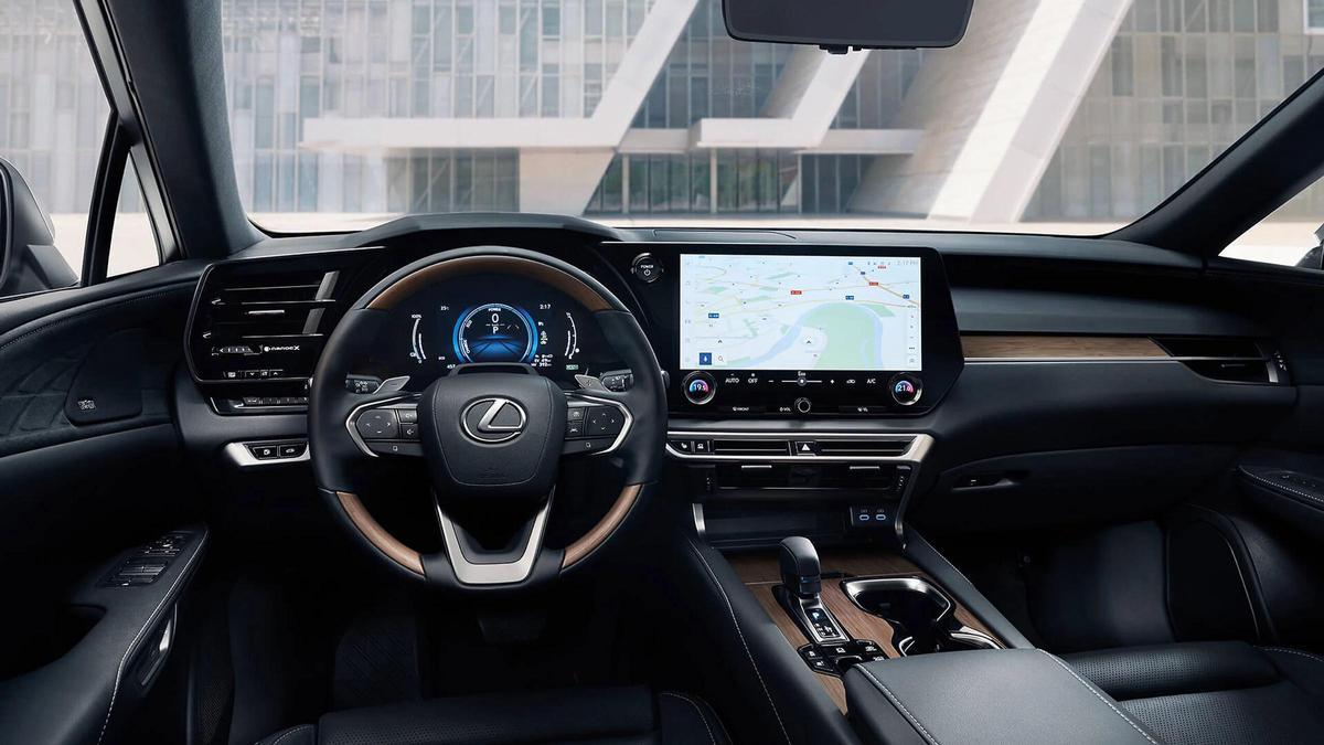 Pantalla tàctil del nou Lexus RX