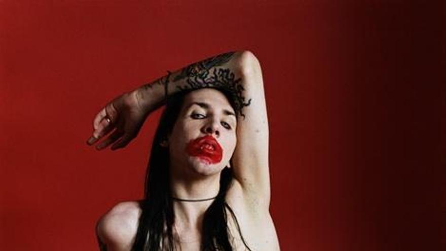 Foto de Richard Kern de Marilyn Manson.