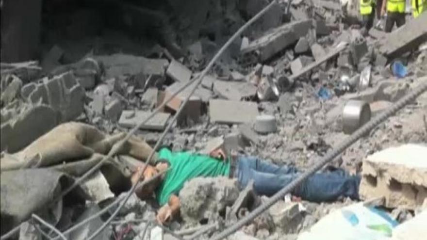 Muere en directo por varios disparos en Gaza