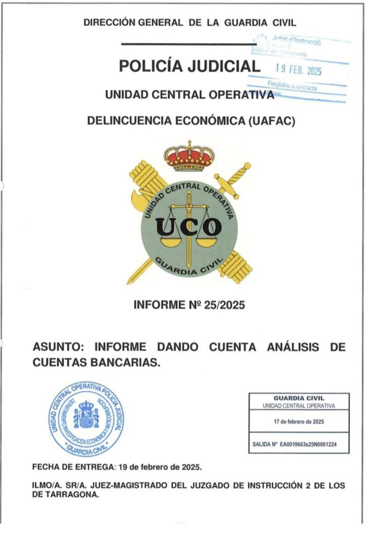 Ni el 2023 ni el 2025 es van demanar els comptes bancaris de Montoro