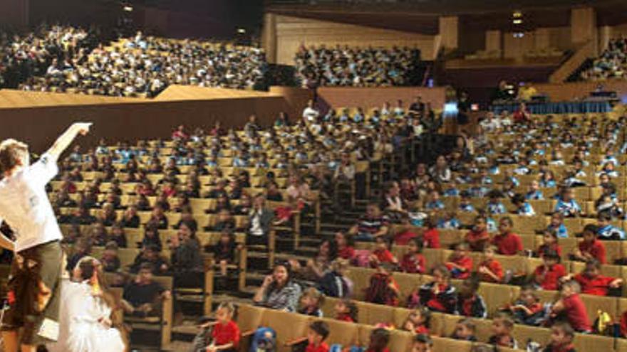 Más de 7.000 niños en el Auditorio Alfredo Kraus