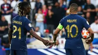 Camavinga. sobre Mbappé: "No sé lo que piensa hacer Ancelotti..."