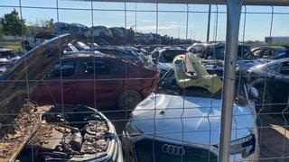 El PSPV denuncia la existencia de una campa de coches en Albal seis meses después de la dana