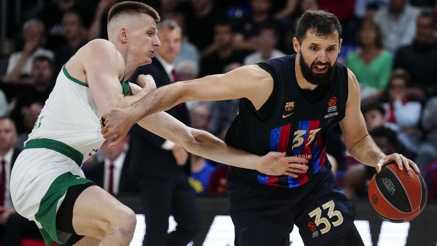 El Barça despega con mucha fuerza en los ‘playoffs’ ante el Zalgiris