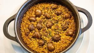 Arroz con caracoles de La Venta.