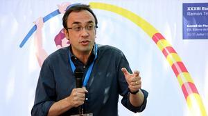 El coordinador general de Convergència, Josep Rull, desafia els candidats del ’no’ a convèncer els catalans i que s’oblidin de la por i les amenaces.