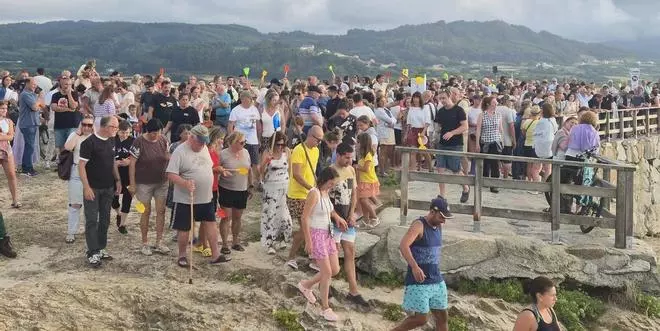 O alcalde de Carballo urxe a apertura inmediata da canle de Baldaio para evitar danos ambientais e económicos
