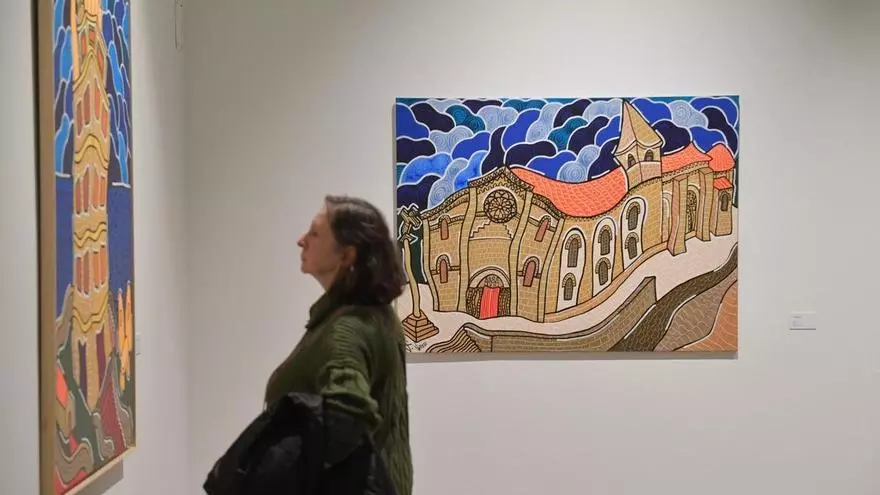 La sede de Afundación inaugura la exposición ‘A Coruña, arte y texturas’, del pintor Raúl Velloso