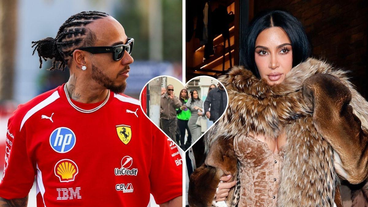 Lewis Hamilton y Kim Kardashian, pillados de compras por Tokio