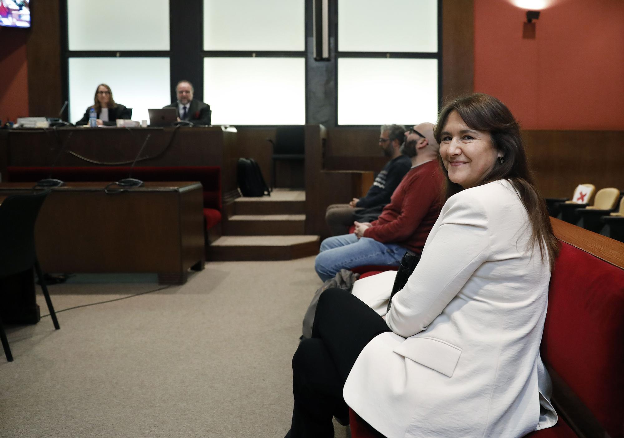 Laura Borràs, en su juicio ante el Tribunal Superior de Justícia de Catalunya