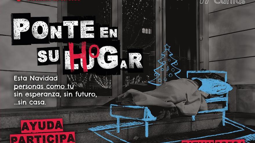 Cáritas invita a ayudar a las personas sin hogar