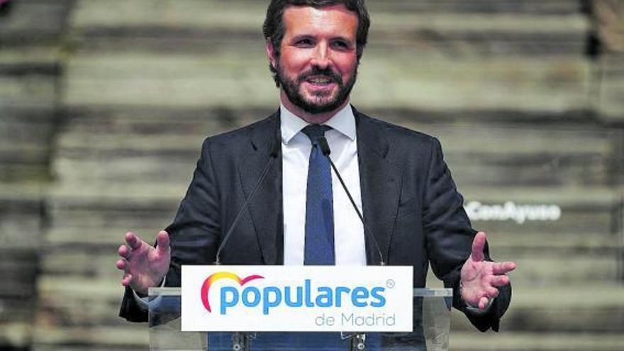 El president del PP, Pablo Casado