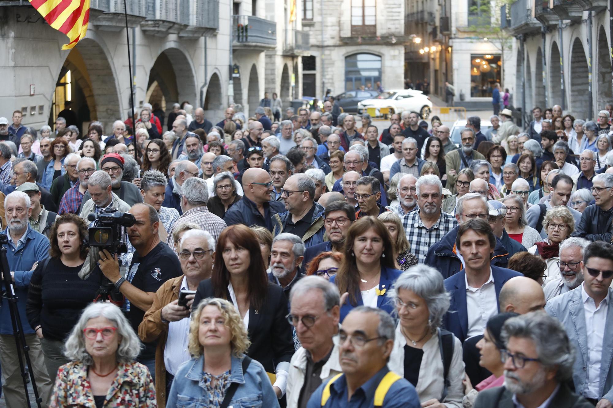 L'acte de suport a Josep Campmajó, en imatges