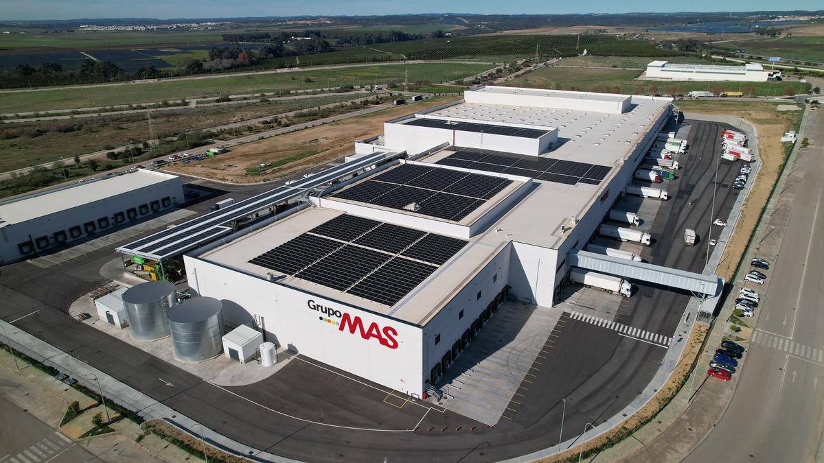 El nuevo centro logístico del Grupo Mas en Guillena (Sevilla).