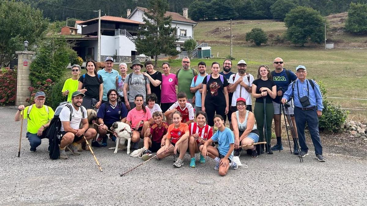 EN IMÁGENES: Jira al Gorfolí en Llanera