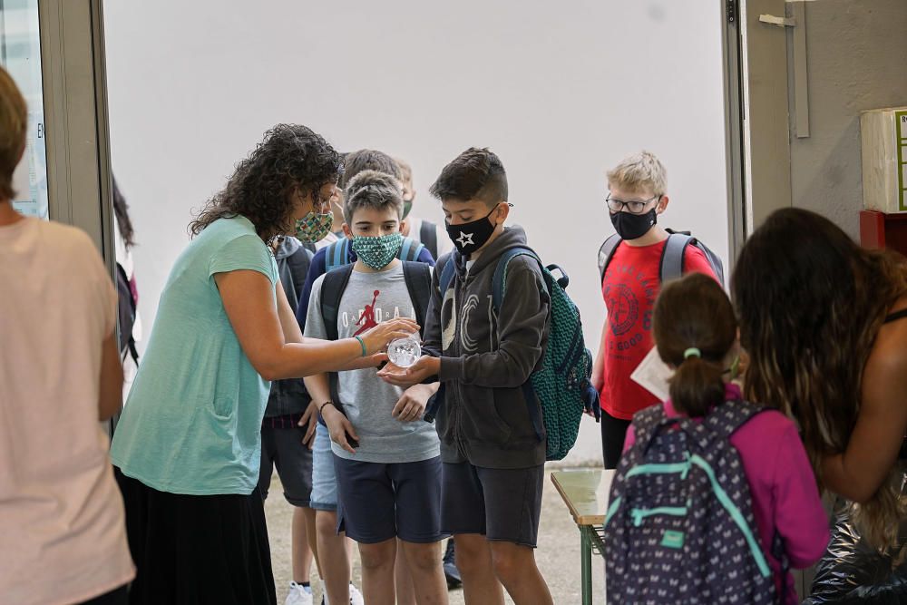 Inici del curs a l'institut Jaume Vicens Vives de Girona