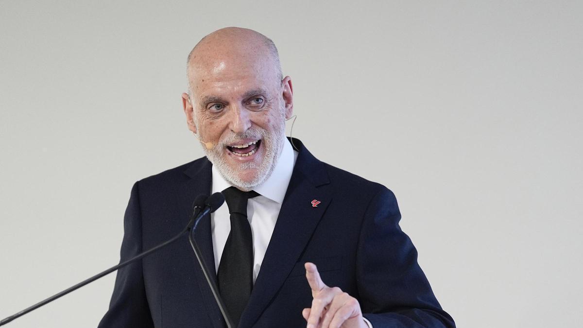 Tebas desmiente a Xavi: "LaLiga no autorizó absolutamente nada ni tenía el OK para el tema de Messi"