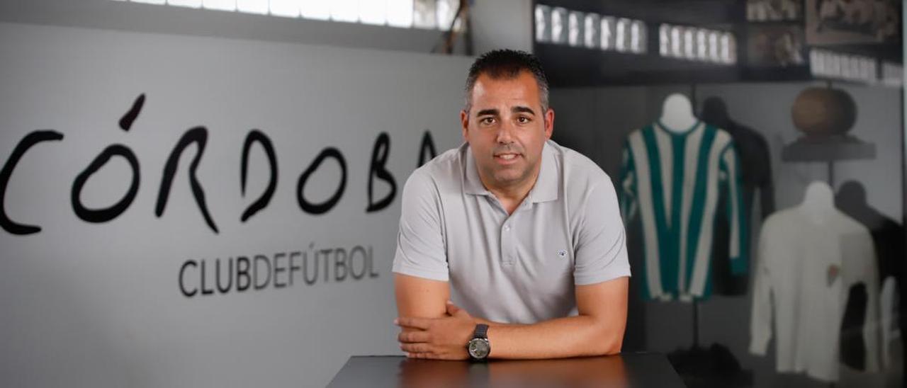 German Crespo, entrenador del Córdoba CF, analiza la actualidad del equipo blanquiverde
