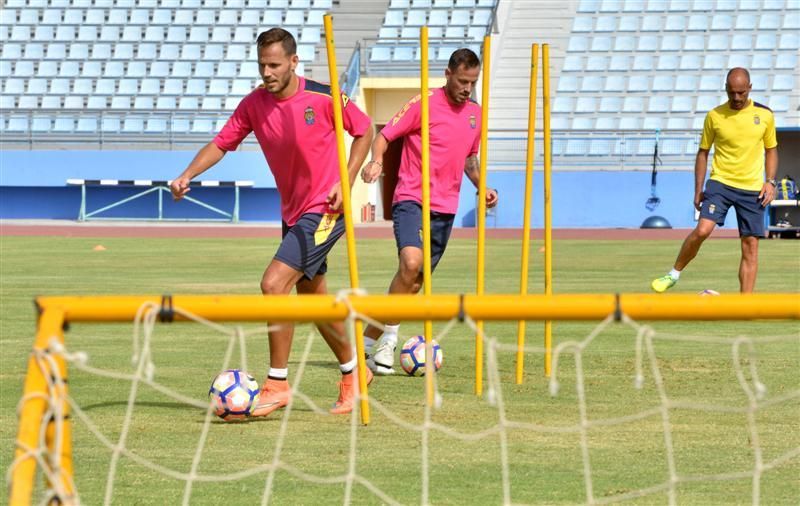 Entrenamiento de la UD Las Palmas en Maspalomas