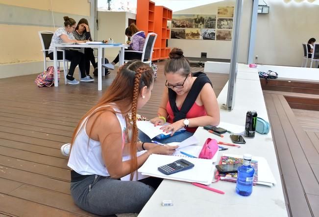 ESTUDIANTES BACHILLERATO PREPARANDO LA PAU